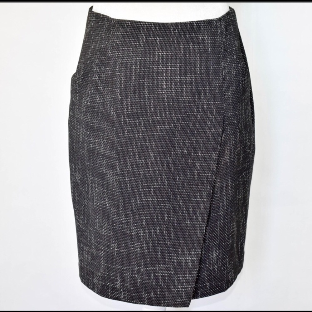 The Limited- Gray Tweed Skirt